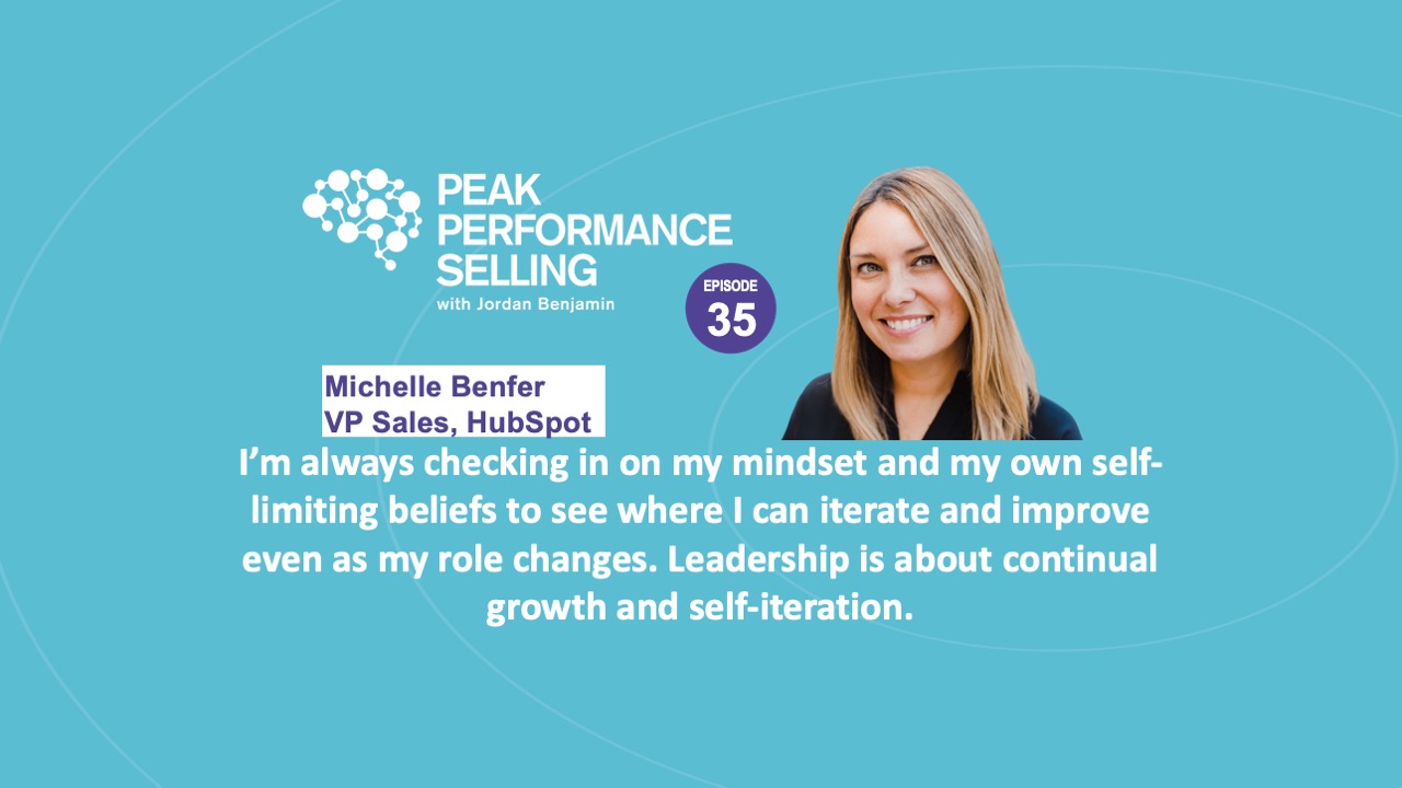 Michelle Benfer, VP Sales North America, HubSpot