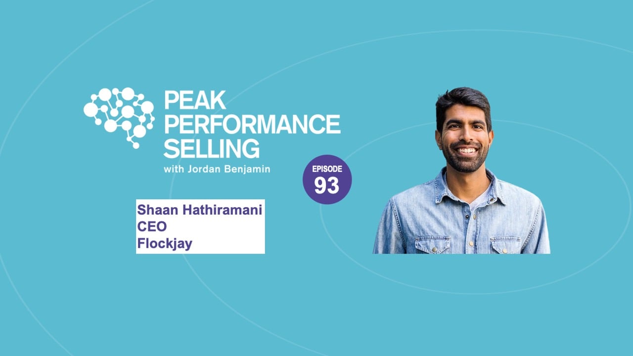 Unlocking The Potential Of Sales Teams with Shaan Hathiramani